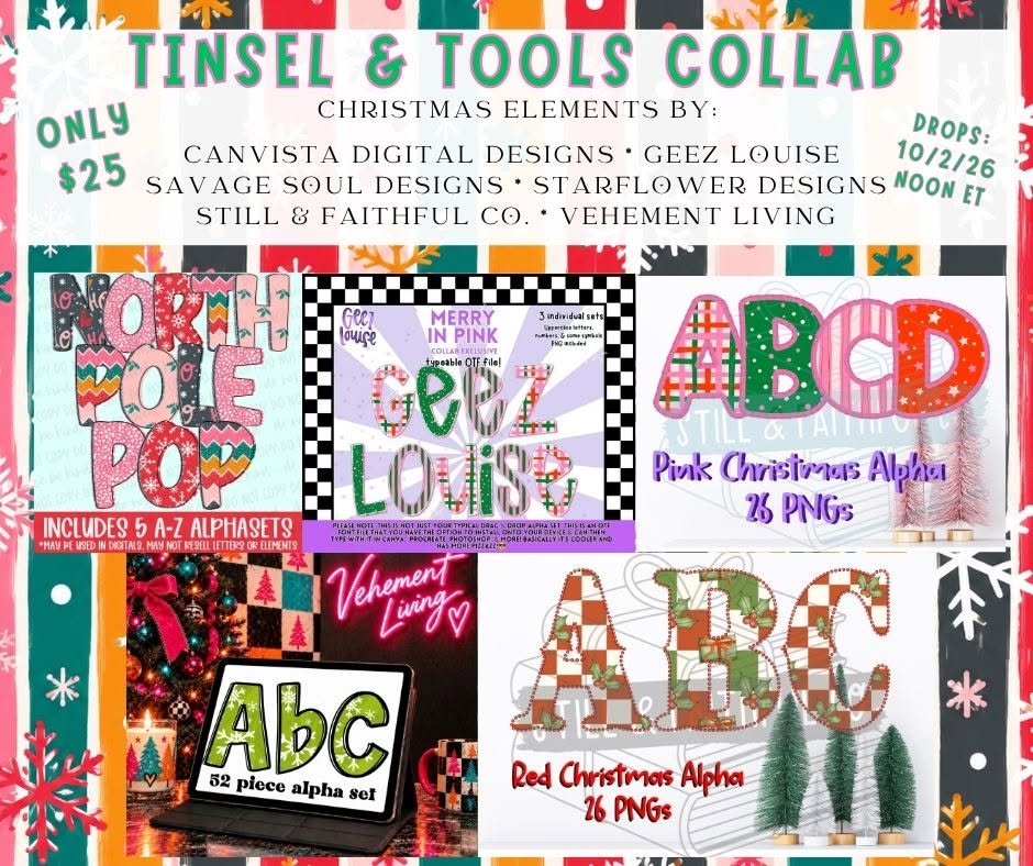 Tinsel & Tools Collab