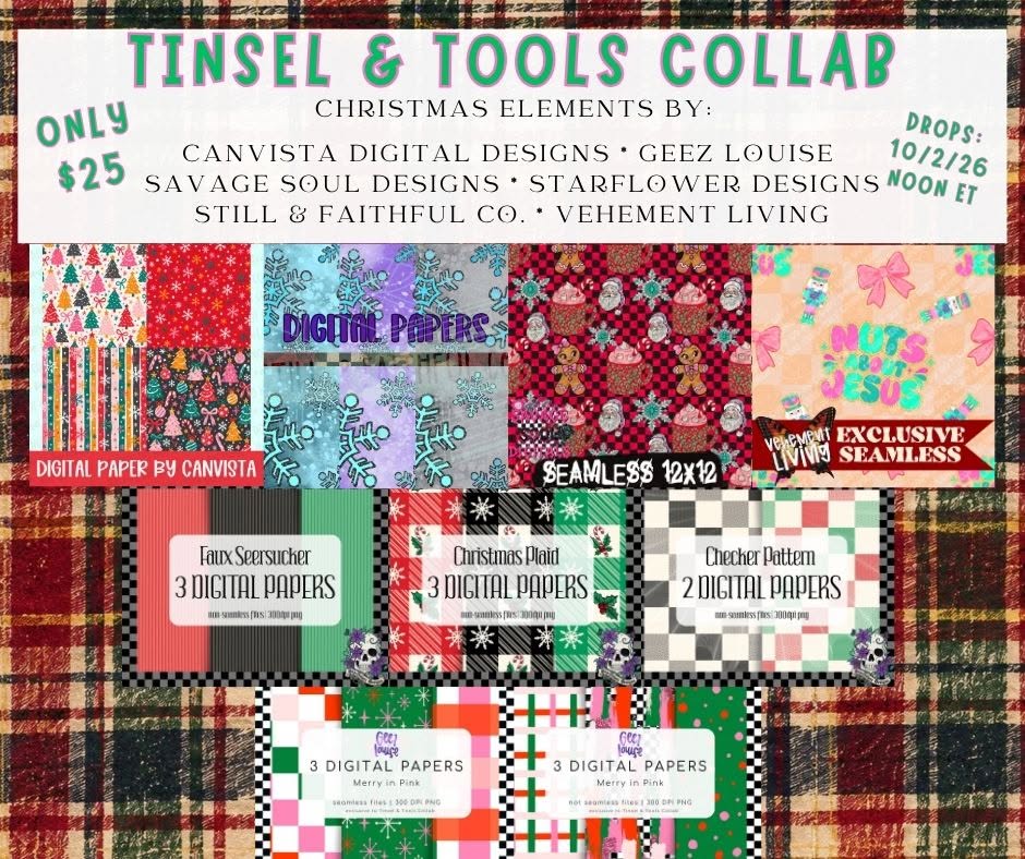 Tinsel & Tools Collab